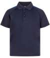 LV293 Finden + Hales Kids Team Polo Shirt Navy / Royal Blue colour image
